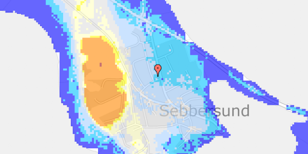 Ekstrem regn på Håndværkervej 2