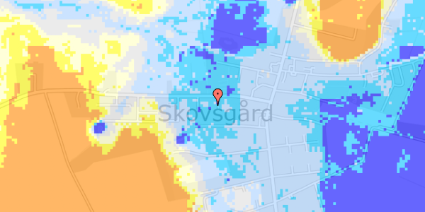 Ekstrem regn på Peder Wessels Vej 4