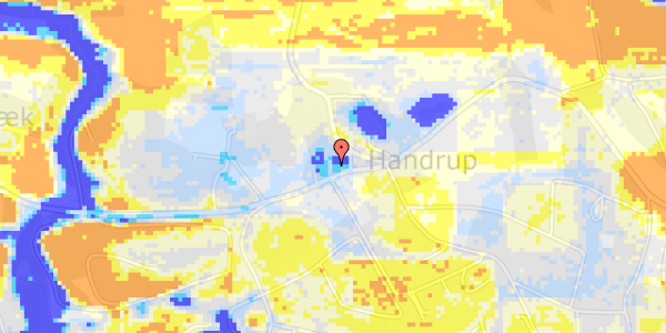 Ekstrem regn på Tinghøjvej 8A