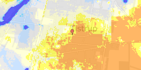 Ekstrem regn på Kastanievej 1