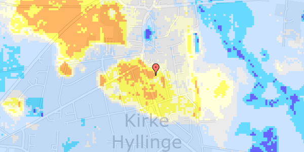 Ekstrem regn på Bygaden 22B