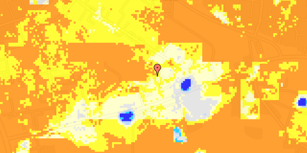 Ekstrem regn på Bornholmsvej 2A