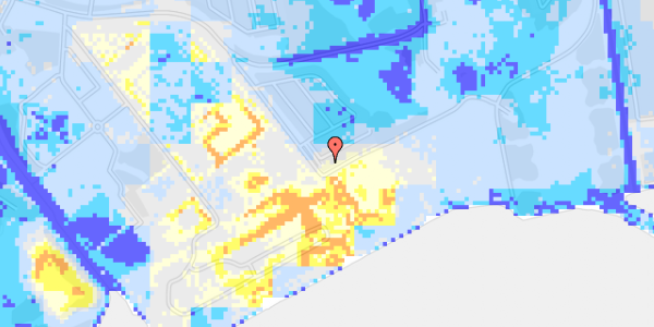 Ekstrem regn på Hf. Bergmannshave 103