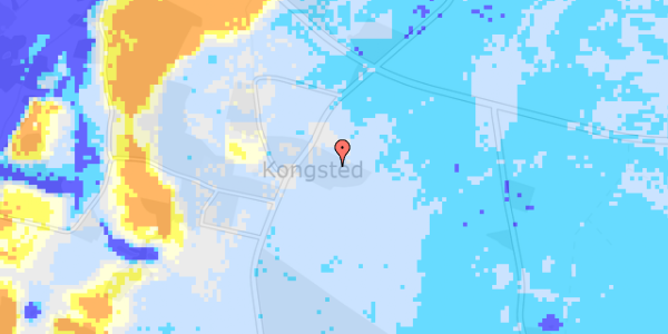 Ekstrem regn på Kongstedvej 78