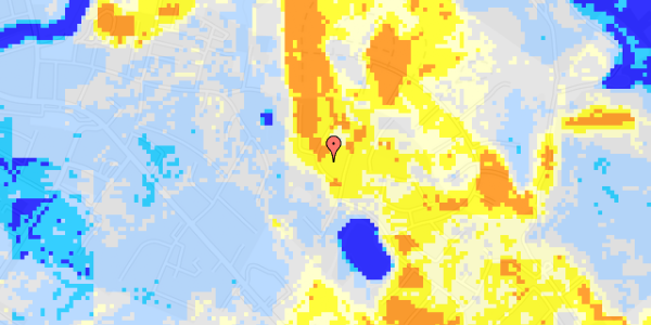 Ekstrem regn på Bakkeager 18