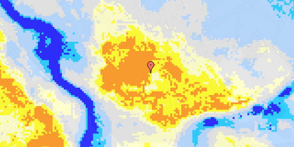 Ekstrem regn på Bjergvej 7