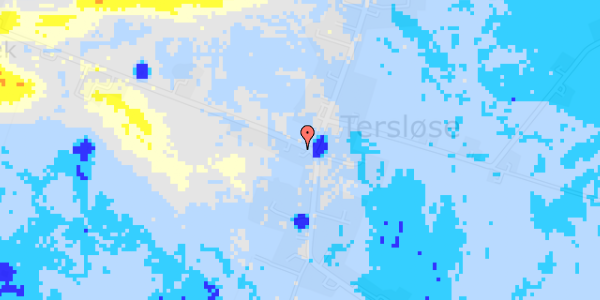 Ekstrem regn på Skellebjergvej 1F