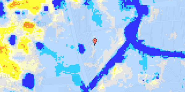 Ekstrem regn på Hvedevej 17