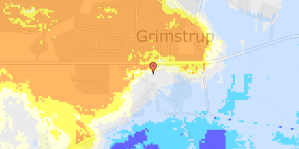 Ekstrem regn på Ravnsøvej 1