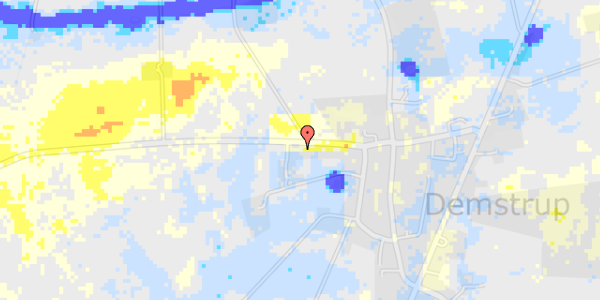 Ekstrem regn på Nørrevangsvej 31B