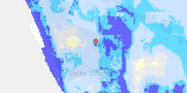 Ekstrem regn på Møldrupsvej 7