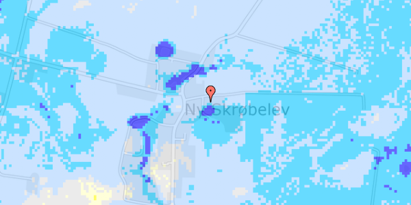 Ekstrem regn på Skrøbelev Hedevej 9A