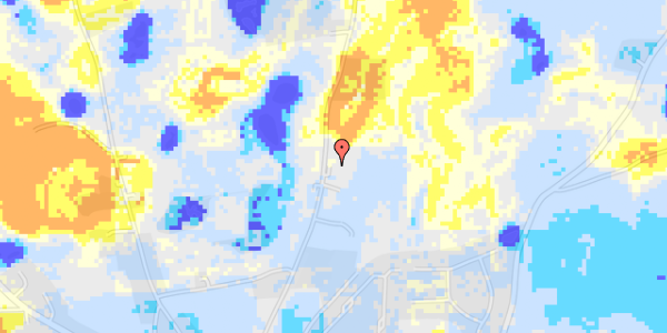 Ekstrem regn på Dybvighovedvej 44