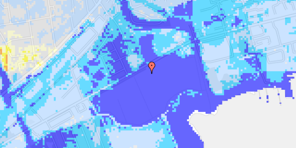 Ekstrem regn på Toldbodgade 70