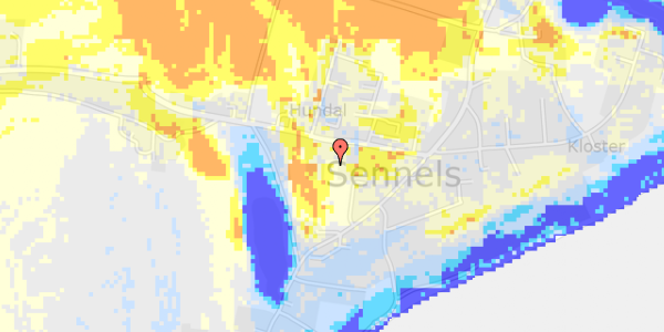 Ekstrem regn på Mallevej 24