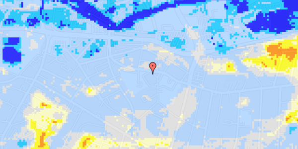 Ekstrem regn på Domhusgade 22, 3. th