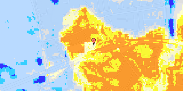 Ekstrem regn på Akacievej 6