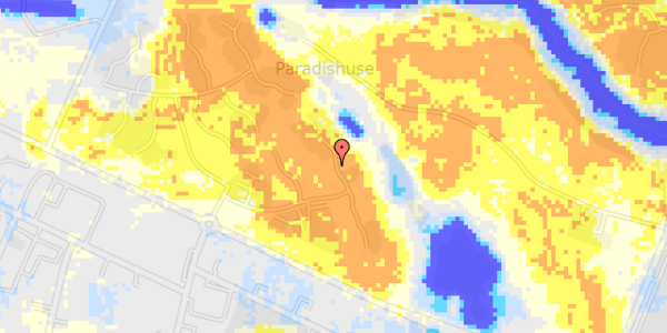 Ekstrem regn på Løbegangen 67