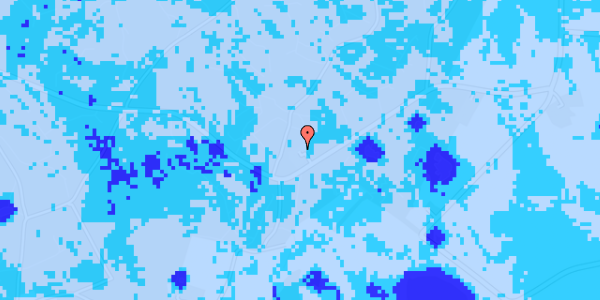 Ekstrem regn på Ydre Kalbyrisvej 185