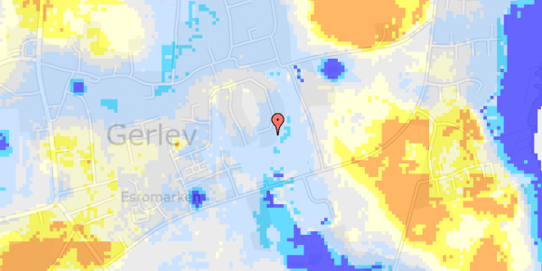 Ekstrem regn på Stenøvej 59