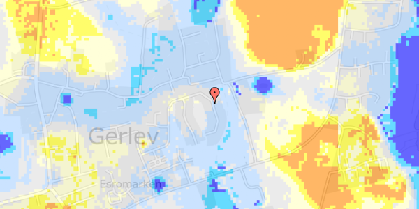 Ekstrem regn på Stenøvej 38