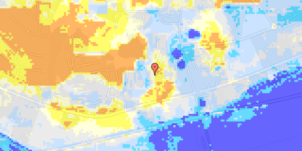 Ekstrem regn på Prins Paris Alle 19, st. 