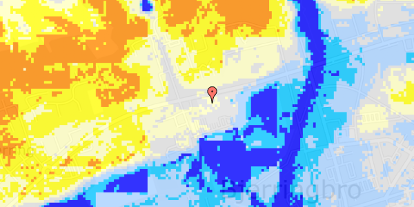 Ekstrem regn på Vestre Ringvej 7