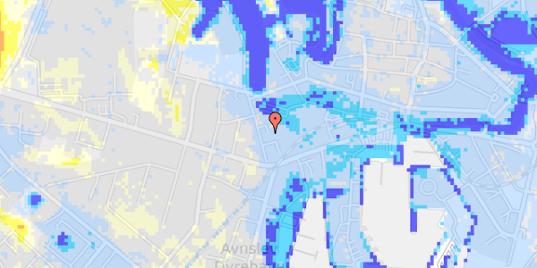 Ekstrem regn på Tårnparken 1, st. 2