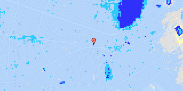 Ekstrem regn på Vesterbrogade 74, 1. 