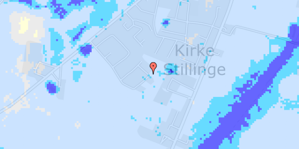 Ekstrem regn på Rugmarken 17