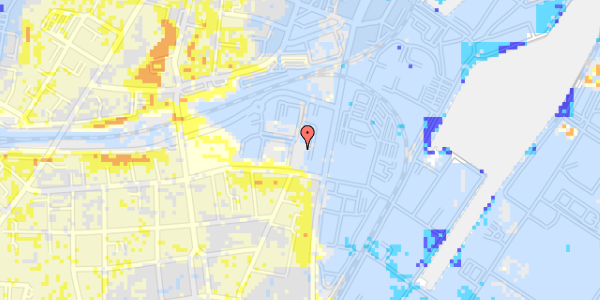 Ekstrem regn på Frederiks Plads 16, 1. 10