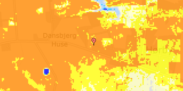 Ekstrem regn på Humlevej 15B