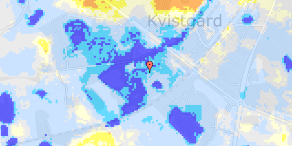 Ekstrem regn på O.F. Kvistgård 46A