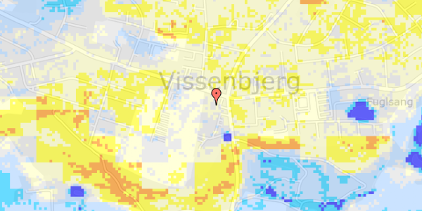 Ekstrem regn på Vestergade 4A