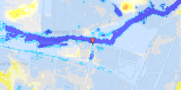 Ekstrem regn på Torphusene 17