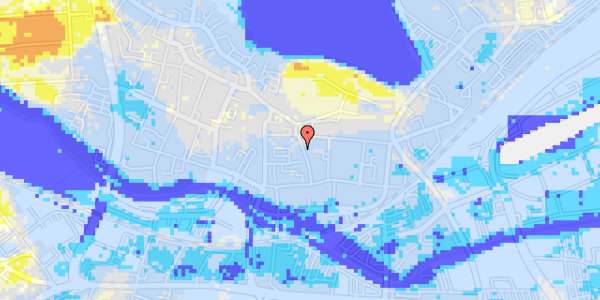 Ekstrem regn på Østergade 12, 1. 