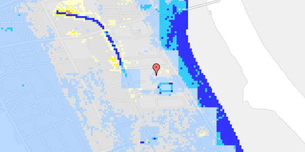 Ekstrem regn på Amager Strandvej 120D, 5. mf