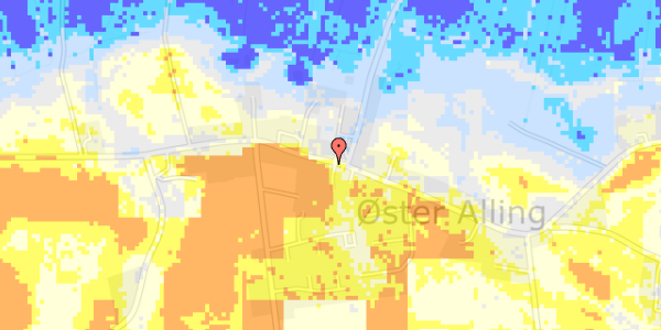 Ekstrem regn på Hovedgaden 39