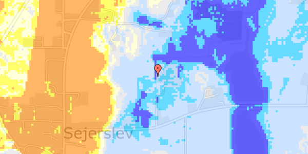 Ekstrem regn på Kongevejen 31