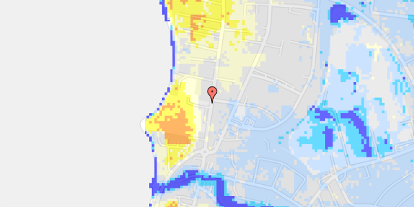 Ekstrem regn på Haslevej 21