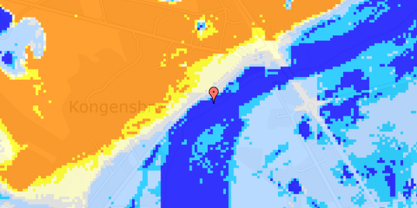 Ekstrem regn på Gl Kongevej 56B