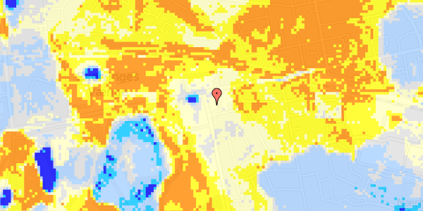 Ekstrem regn på Hovedgaden 451E, st. 41