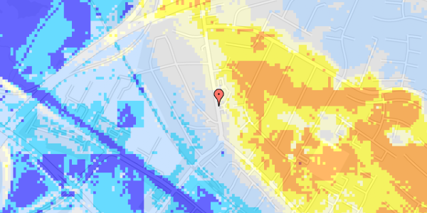 Ekstrem regn på Gugvej 190A, st. 