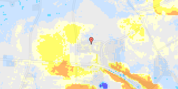 Ekstrem regn på Toftevej 19