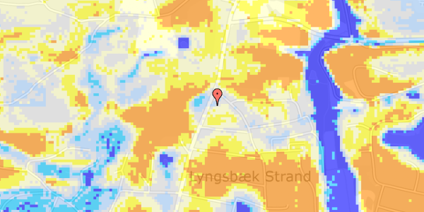 Ekstrem regn på Lyngsbækvej 22C