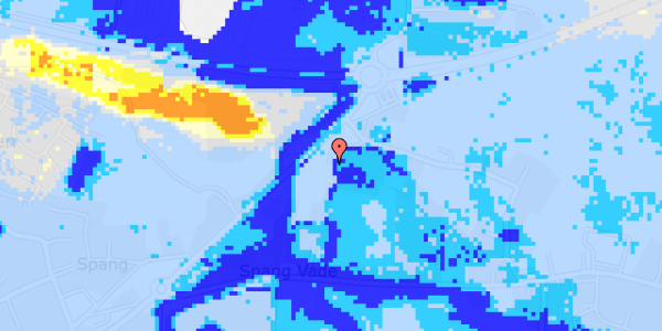 Ekstrem regn på Madehusvej 9