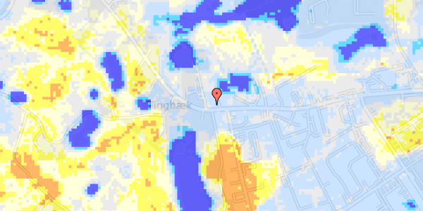 Ekstrem regn på Bregnerødvej 150A, st. 