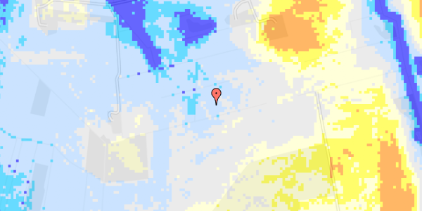 Ekstrem regn på Erkildstrupvej 7B