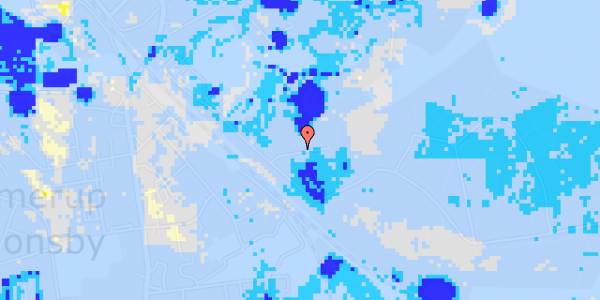 Ekstrem regn på Skovkanten 5