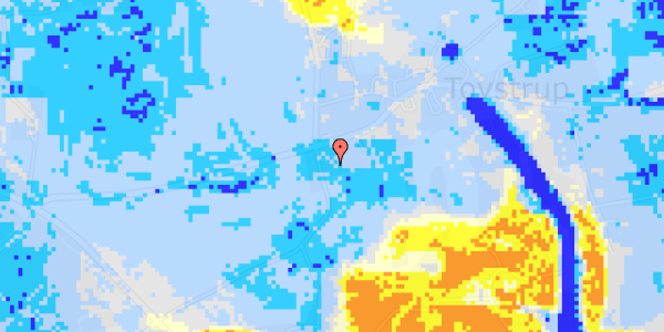 Ekstrem regn på Johannes Jensens Vej 12